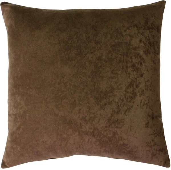 Подушка декоративная MATEX VELOURS коричневый, без наволочки, 48х48 см, разные цвета, ткань велюр